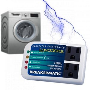 PROTECTOR DE VOLT. LAVADORAS 110VAC 50/60Hz 15A