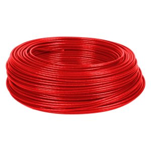 CABLE Cu AIS.LIBRE DE HALOGE. No.12 ROJO EXZHELLENT BW