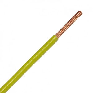 CABLE Cu AISLADO THHN/THWN No 8 AMARILLO