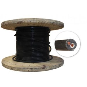 CABLE ENCAUCHETADO AWG (TERMOFLEX) 2X10 600V 105º C TC  PVC/NY