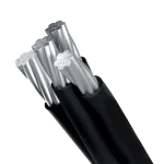 CABLE ALUMINIO CUADRUPLEX 3 X 95 + 1 X 50 (3X4/0+1/0) AAC/AAAC XLPE 600V 90C