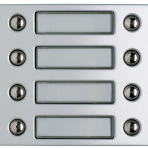 FRONTAL CON 8 PULSADORES DOBLE COLUMNA C/ALUMINIO