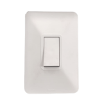 INTERRUPTOR SENCILLO - ELIT-BLANCO