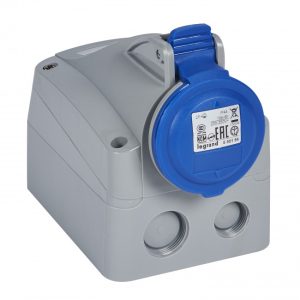 TOMA SOBREPONER 250V 16A IP44 2P+T