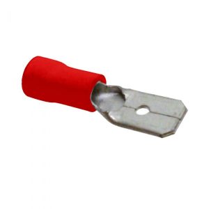 TERMINAL MACHO 22-16 AWG AIS/MED.ROJO 4,5mm