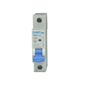 INTERRUPTOR MONOPOLAR P/RIEL OMEGA 1X20A 6KA