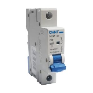 INTERRUPTOR MONOPOLAR P/RIEL OMEGA 1X2A 6KA