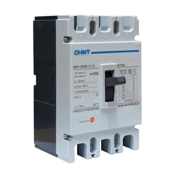 INTERRUPTOR IND.FIJO NM1 TRIFASICO 225A 220V 42KA