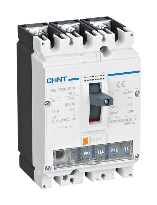 INTERRUPTOR IND.FIJO NM1 TRIFASICO 250A 220V 42KA