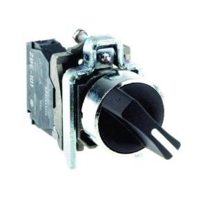 SWITCHE SELECTOR DE MANIJA NEGRA 2 POS. FIJAS 1NA