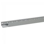 CANALETA RANURADA 40 X 60 MM X 2.00 MTS LINA 25 GRIS