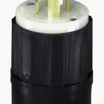 CLAVIJA TURNLOK CON SEGURO DE GIRO L-1120, 20A, 250V 3 FASES