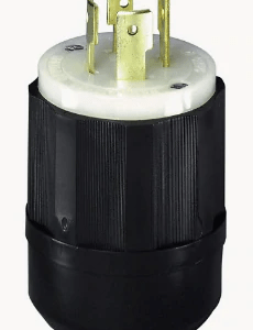 CLAVIJA TURNLOK CON SEGURO DE GIRO L-1120, 20A, 250V 3 FASES