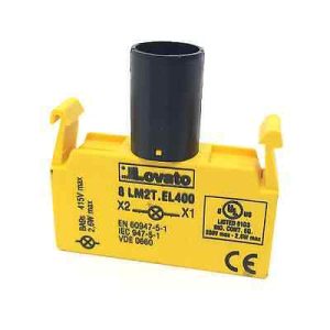 BLOQUE POTALAMPARA ELEMENTOS METALICOS MAX.2W ALIMEN.DIRECTA