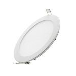 BALA 4" INCRUSTAR T/PANEL LED REDONDO 6W L/BLANCA