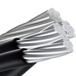 CABLE ALUMINIO CUADRUPLEX 3 X 95 + 1 X 50  (3X4/0+1/0) AAC/AAAC XLPE 600V 90C