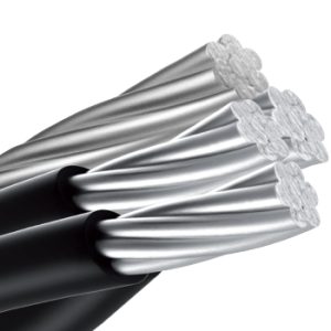 CABLE ALUMINIO CUADRUPLEX 3 X 95 + 1 X 50  (3X4/0+1/0) AAC/AAAC XLPE 600V 90C