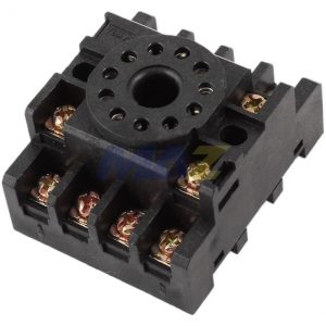 BASE DE 11 PINES MONTAJE EN RIEL DIN OMEGA/TORNILLOS