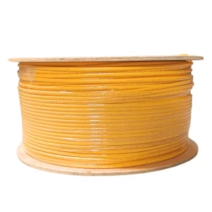 CABLE CATEGORIA 6A F/UTP 500Mhz 10G 23AWG AMARILLO CARRETE  X 500 MTS LSZH