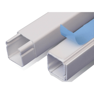 CANALETA LISA 20 X 20MM X 2.00 MTS BLANCO