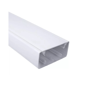 CANALETA LISA 40 X 25MM X 2.00 MTS SIN/DIVISION BLANCO