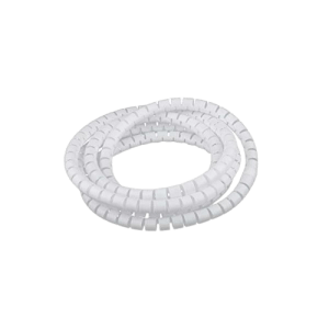 ESPIRAL CABLE 6 MM X 10 MTS 2 - 5 X 16 AWG BLANCO