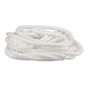 ESPIRAL CABLE 25 MM X 10 MTS 12 - 40 X 16 AWG BLANCO