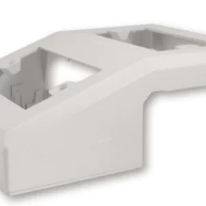 CAJA DOBLE 100 X 45 MM BLANCO