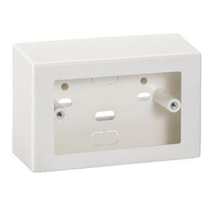 CAJA HORIZONTAL / VERTICAL 40 MM BLANCO