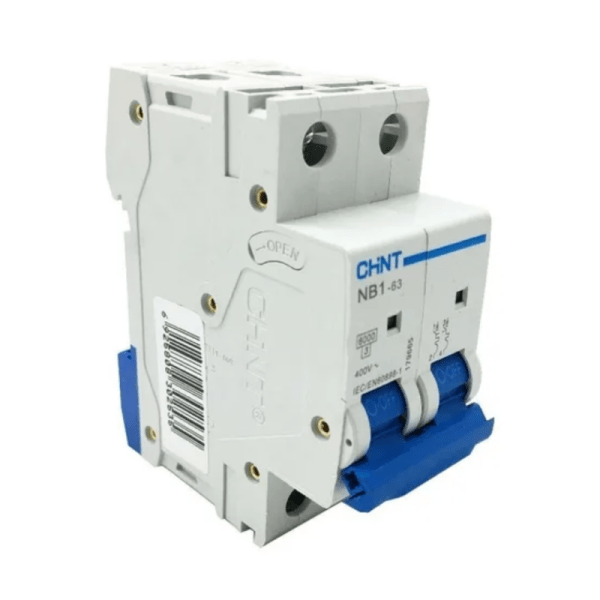 INTERRUPTOR BIPOLAR P/RIEL OMEGA 2X32A 6KA