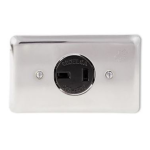 TOMA INCRUSTAR BIF.P/TRABADA 2 X 20A 250V SIN POLO