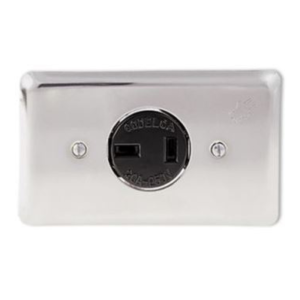 TOMA INCRUSTAR BIF.P/TRABADA 2 X 20A 250V SIN POLO