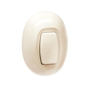SOBREPONER-INTERRUPTOR DE SENCILLO MARFIL