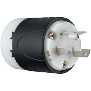 CLAVIJA TURNLOK CON SEGURO DE GIRO L-630, 30A, 250V 2FASES+TIERRA