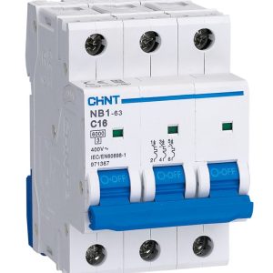 INTERRUPTOR TRIPOLAR P/RIEL OMEGA 3X10A 6KA