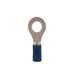 TERMINAL ARO 16-14 P/TORNILLO 1/4" AZUL (VTA-2-6)