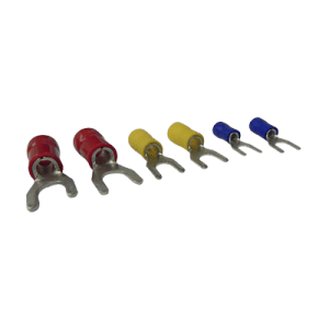 TERMINAL U 16-14 AZUL P/TORNILLO 3/16" (VTU-2-5)
