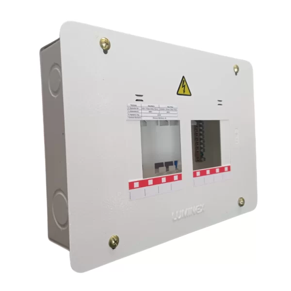 TABLERO MONOFASICO P/EMPOTRAR 8 CIR.SIN TAPA