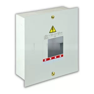 TABLERO MONOFASICO P/EMPOTRAR 4 CIR.SIN TAPA