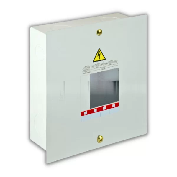 TABLERO MONOFASICO P/EMPOTRAR 4 CIR.SIN TAPA