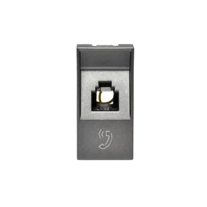 SALIDA TELEFONO RJ-11 1 MODULO CUADRADO ARTEOR-MAGNESIO