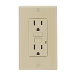 TOMACORRIENTE DOBLE P/T GFCI 20A MARFIL PASS & SEYMOUR