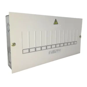 TABLERO FORMACERO BIF.    50 AMP 12 C/TOS S/PUERTA CU-AL