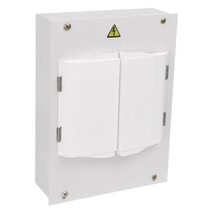 TABLERO FORMACERO BIF.    75 AMP   8 C/TOS C/PUERTA PLASTICA CU-AL
