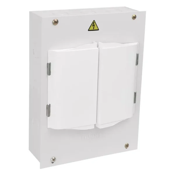 TABLERO FORMACERO BIF.    75 AMP   8 C/TOS C/PUERTA PLASTICA CU-AL