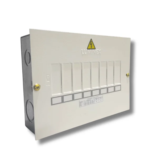 TABLERO FORMACERO BIF.    50 AMP   8 C/TOS S/PUERTA CU-AL