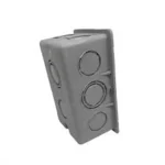 CAJA (CILES) 5800-GRIS      RECTANGULAR 2" X 4"