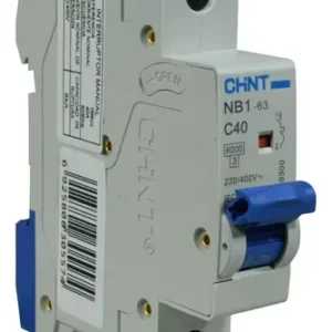 MINI INTERRUPTOR MONOPOLAR P/RIEL OMEGA 1X16A 6KA
