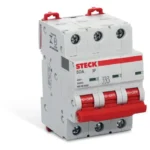 MINI INTERRUPTOR TRIPOLAR      P/RIEL OMEGA 3X32A 6KA