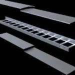 BANDEJA ESCALERILLA ALUMINIO 10X60 CM X 2.4MT